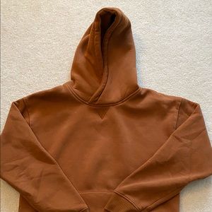 CHIC Zara Man Camel Sweatshirt with style Hood
